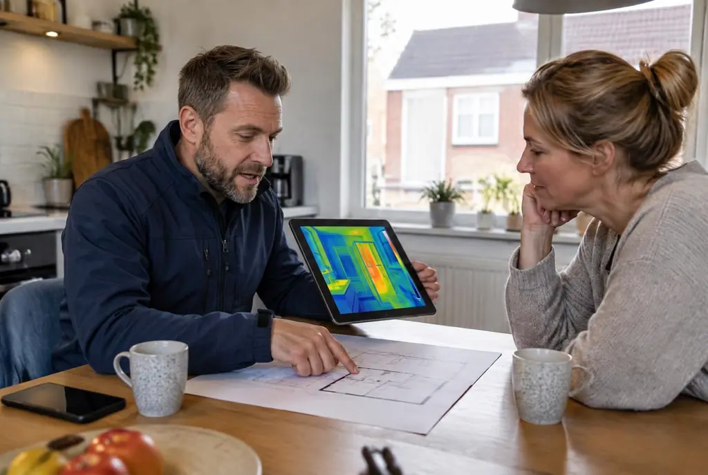 Lekdetectie Bussum – bevindingen bespreken aan de keukentafel